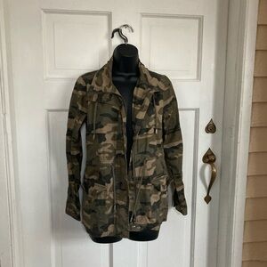 Ci Sono camouflage denim jacket